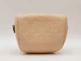 Louis Vuitton Mini Bum Bag In Crème Monogram Empreinte Leather Fw0926loxzdu