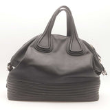 Givenchy Waxy Grained Calfskin Medium Nightingale Black Hand Bag Sd0125wzxsa