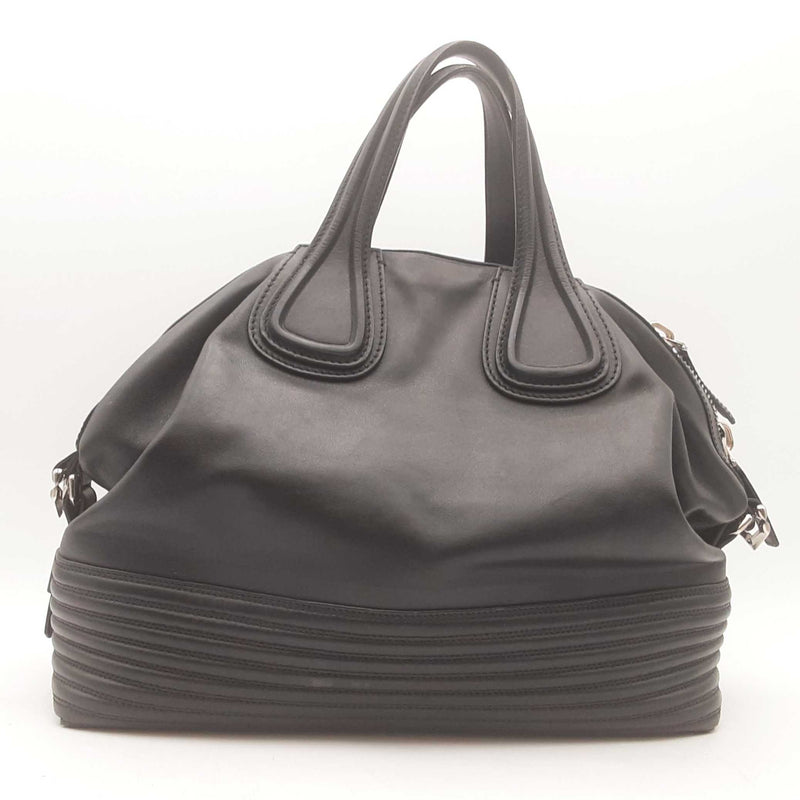 Givenchy Waxy Grained Calfskin Medium Nightingale Black Hand Bag Sd0125wzxsa