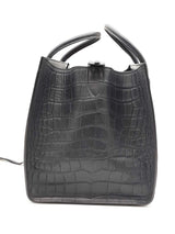Celine Phantom Luggage Stamped Crocodile Leather Tote Bag Eb0726pxzsa