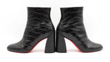 Christian Louboutin Calf Ali Turela 85 Black Size 36 Boots Sd0825ozxdu