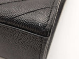 Ysl Yves Saint Laurent Grain De Poudre Matelasse Chevron Satchel Sd0825lzxzsa