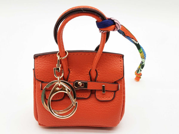 Orange Doggie Bag Holder Mini Bag Charm Do0825cde