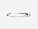 Chrome Hearts Large Safety Pin In Sterling Silver Fw1025pxzdu