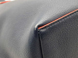 Louis Vuitton Marine Rouge Grained Calfskin Lockme Go Tote Bag Eb0526liixsa