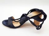 Jimmy Choo Margo Blue Denim Heel Size Eu 36.5 Do0226rxde