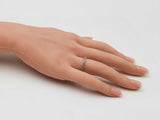 A. Jaffe 0.24cttw Diamond & 14k Gold Anniversary Ring 2.3g Size 5.5 Fw0925lordu