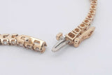 0.6cttw Diamond Tennis Bracelet 14k Yellow Gold 9.5 Grams 6.5 Inch Eb0326rrxsa