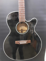Takamine Eg44oc-stcy Black Acoustic / Electric Guitar Eb0924rxsa