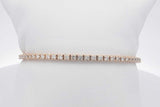 0.6cttw Diamond Tennis Bracelet 14k Yellow Gold 9.5 Grams 6.5 Inch Eb0326rrxsa