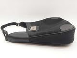 Christian Dior Black Oblique Canvas Hobo Shoulder Bag Do0425orxde