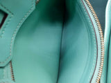 Hermes Birkin 25 Bleu Atoll Teal Swift Leather Gold Handbag Do0325lrrxzde
