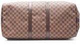 Louis Vuitton Bandoulière 55 Damier Ebene Duffle Bag Aa0525wordu