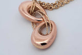 Milros 14k Gold Multi-link Pendant Necklace 6.7 Grams 17.5 Inch Eb0626pwrdu