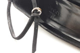 Gucci Black Suede Ankle Strap Wedges Size 6.5 B Eb0526lxzsa