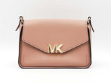 Michael Kors Sylvia Small Flap Crossbody Bag In Dusty Pink Leather Fw0924exdu