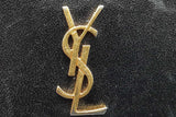 Yves Saint Laurent Mini Black Leather Crossbody Wallet Eb0326oxzdu