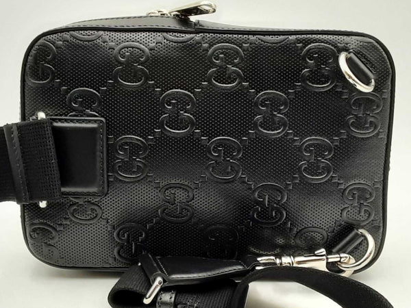 Gucci Embossed Canvas Sling Bag Aa0525izxsa