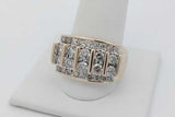 1.52cttw Diamond Ring In 14k Yellow Gold 13.6 Grams Size 10 Eb1026exzsa