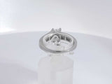 0.96 Cttw Diamond 14k White Gold Solitaire Ring 3.5 Grams Size 6.5 Aa0625przsa