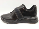 Salvatore Ferragamo Tommy Nero Black Leather Slip On Shoes Size 9m Do0825lxzde