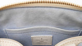 Louis Vuitton Speedy 20 In Latte & Candy Blue Giant Monogram Empreinte Leather