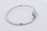 Cartier Juste Un Clou 18k White Gold Diamond Bracelet 9.2g Size 14 Eb0826rxxzsa