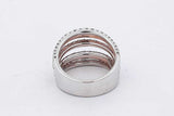 1.51cttw Diamond Ring In 18k White Gold 11.5 Grams Size 6 Eb0926lxxzsa