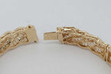 8.4cttw Diamond Bracelet In 14k Yellow Gold 34.6 Grams Eb1026wrxzsa