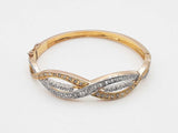 1.94ctw Diamonds 14k Yellow Gold 12.8 Grams Bracelet 9 Inch Sd0425ezxsa