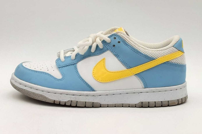 Nike Dunk Low Gs Next Nature Blue "Homer Simpson" Size 6 Y Eb0125lrsa