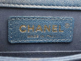 Chanel North South Boy Flap Bag Blue Handbag Aa0326lzxzsa