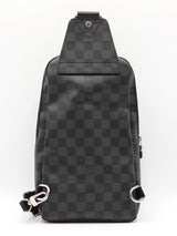 Louis Vuitton Avenue Sling Bag In Damier Graphite Coated Canvas Fw0826ixzdu