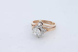 0.76cttw Diamond Ring In 14k Yellow Gold 5.3 Grams Size 5.5 Eb1225lxxzde