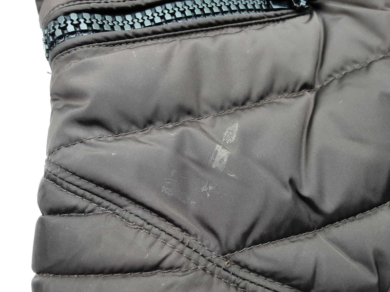 Moncler Frene Brown Lamb Sheer Puffy Bomber Jacket Do0924lrxde