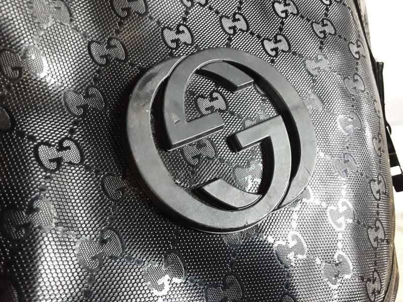 Gucci Gg Imprime Monogrammed Coated Canvas Backpack Sd0925rcrde