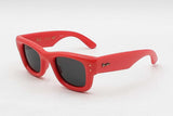 Ray-ban Rb 4940 Red Wayfarer Puffer Sunglasses Eb1125ixdu