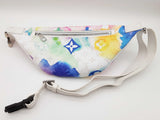 Louis Vuitton Discovery Watercolor Monogram White Bum Bag Do0425lixzde