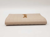 Yves Saint Laurent Cassandre Pouch In Ecru Matelassé Carré Lambskin Fw0926wzxdu