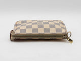 Louis Vuitton Mini Pochette In Damier Azur Coated Canvas Fw1125ozxdu