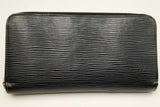 Louis Vuitton Black Epi Leather Zippy Wallet  Eb1024lrxdu