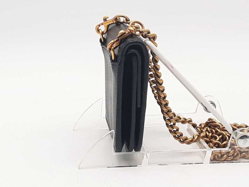 Balenciaga Cash Mini Wallet On Chain Black Wallet Aa0525loxsa