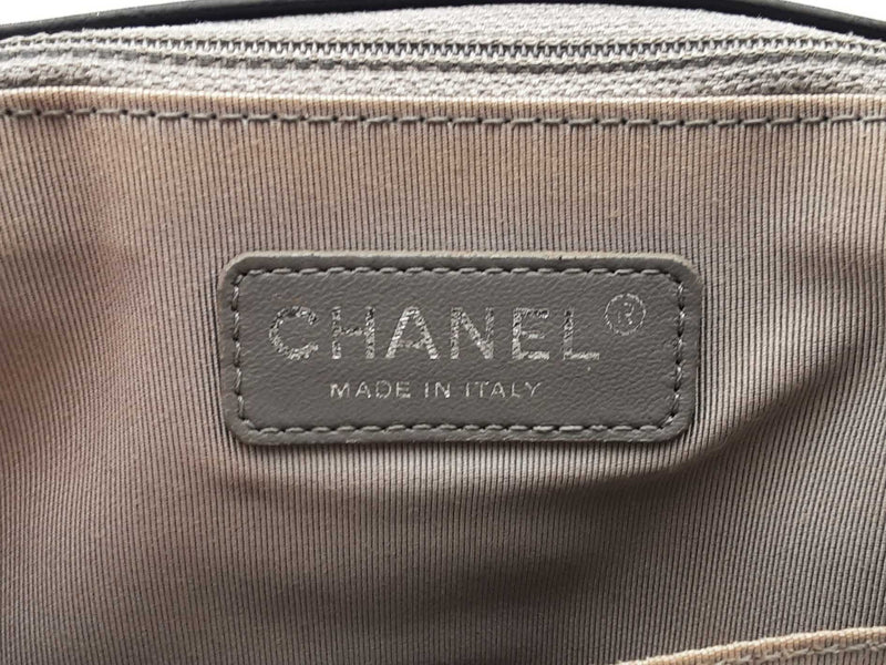 Chanel Large Boy Bag Lambskin Black Handbag Aa0125ooxzsa