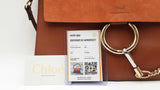 Chloe Faye Medium Shoulder Bag Tobacco Calfskin Leather Sd0526lzxdu