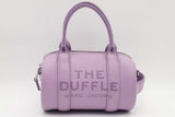 Marc Jacobs Mini Duffle Purple Leather Bag Eb0526crsa