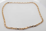 14k Yellow Gold Link Chain Necklace 27.9 Grams 17.5 Inch Eb0726lcrxsa