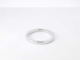The Leo Diamond & 14k White Gold Anniversary Ring 2.5 Gram Size 6.75 Fw0826osxdu