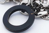 Dior Homme Curb Chain Bracelet With Black Toggle Clasp 57 Grams 8 In Eb0925loxdu