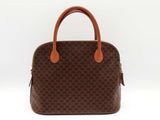 Celine Macadam Brown Coated Canvas Handbag Sd0425oxzde