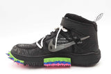 Nike X Off White Air Force 1 Mid Sp Sneakers Size 8.5 Do6290-001 Eb0825exsa